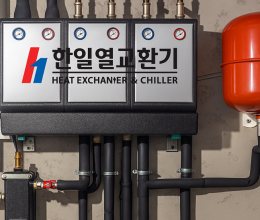 스팀열원-온수가열기